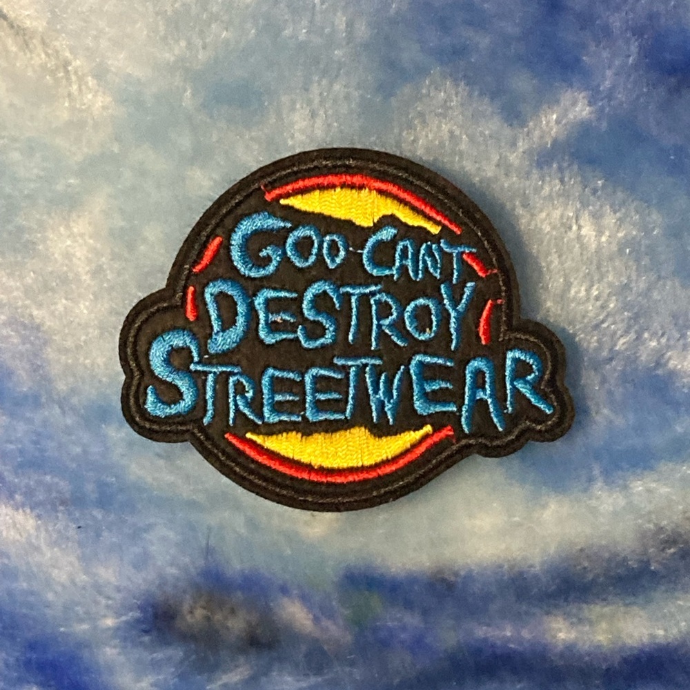 God can’t destroy street wear patch